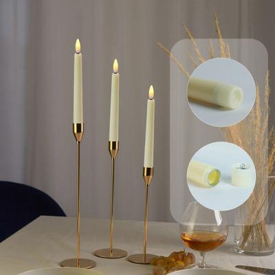 12 Candele LED Galleggianti con Telecomando a Bacchetta Luci Tremolanti Senza Fiamma Luci di Candela da Favola per Decorazioni di Halloween, Natale, Matrimonio