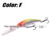 Deep Diving Bionic Minnow Lure Set - Floating Hard Artificial Bait for Long Cast Fishing