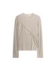 Pepeulli Cross Pinch Tencel Long Sleeve (Beige)