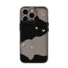 Premium Art Black and White Cat Applicable iPhone17pormax Phone Case 16 Simple 14 Creative 15 Protective Case 13