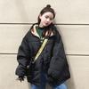 Women New Full Zipper Solid Fashion Cotton-padded Jacket  Hooded Warm Winter Jacket Women Down Jacket