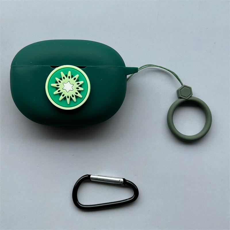For OnePlus Nord Buds 1 Pro Bluetooth Headset Case Fruit Silicone Soft Case