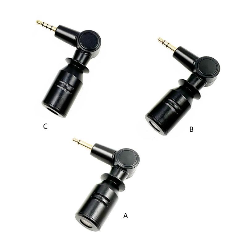 Professional Wireless Microphone for Phone Consoles Computer Desktop 3.5mm Radio Live Recording Noise Reduction Mini Mic