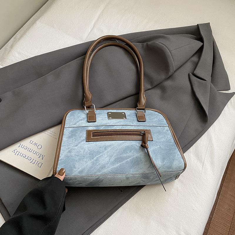 

Premium retro bag, new women s bag, simple and versatile shoulder bag, commuting to work, large-capacity tote bag