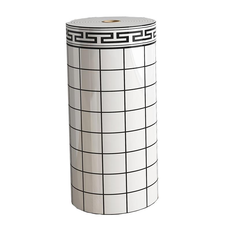 Thick Self-Adhesive Waterproof Skirting Board Wallpaper: Moisture-Proof, Anti-Collision Wall Protection & Decoration