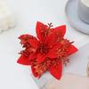 10Pcs with Clips Artificial Flowers for Christmas Tree  Christmas Tree