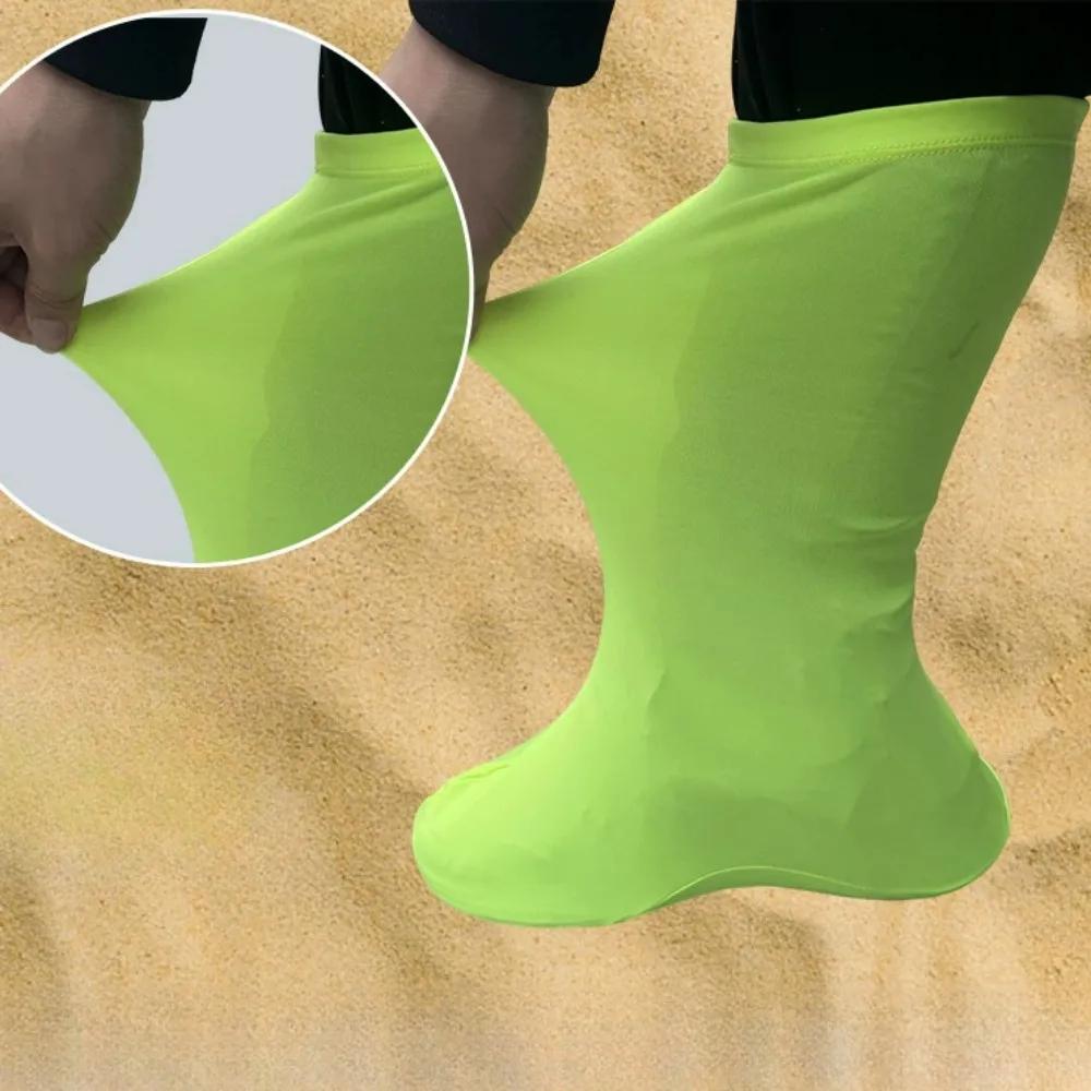 High-Top Shoe Covers - Elastic Outdoor Hiking Boot Protectors, Anti-Sand & Snow Beach Waterproof Dustproof Gear for Desert Gift