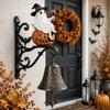 Flashing LED Light Up Doorbell Spooky Sound Halloween Doorbell Prop LED Doorbell  Party Decoration