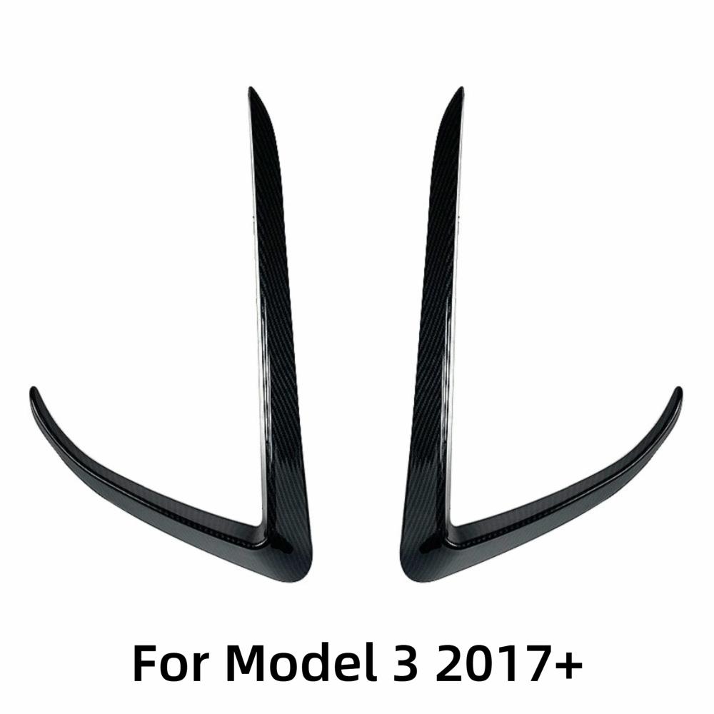 1 Coppia Kit Body Fendinebbia Copertura Trim per Tesla Model 3 2017+ Model Y 2019-2024 Miglioramento Carrozzeria