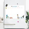 Fridge Magnet Whiteboard Erasable Smooth Writing Self-adhesive Sticky Anti-scratch Leave Message Foldable A3 A4 Anti-slip Magnetic Soft Whiteboard