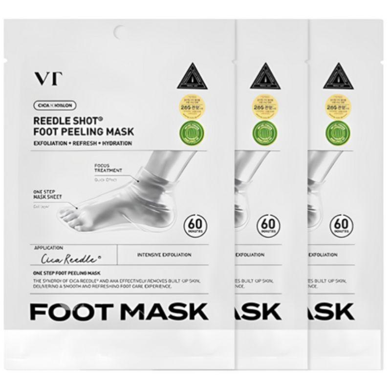 VT COSMETICS Reedle Shot Foot Peeling Mask 40ml X 2 Sheets (3 Packs)