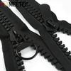 Meetee 20# 60-100cm Pryskyřičný zip Extra velký rozepínací zipy Kabát Bunda Stan Zipy Uzávěr Sada na opravu Oblečení Šicí příslušenství