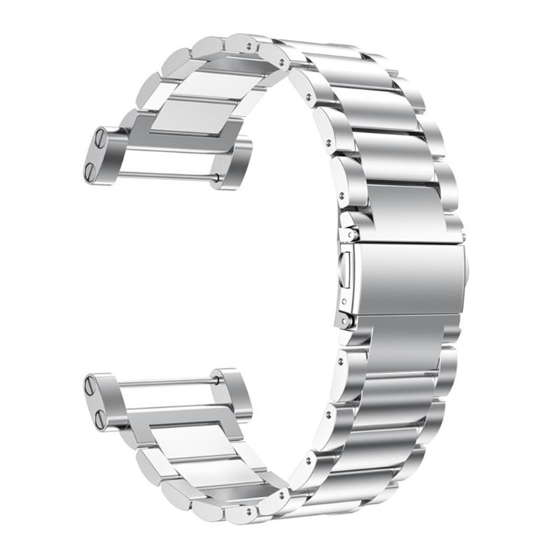 

Stainless Steel Watch Band Replacement Belt, Comfortable Metal Strap Bracelet for Casual Wear, Waterproof and Sweatproof 1 серебряный