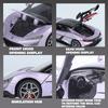 1/32 Scale BYD Look Up U9 Pure Electric Performance Supercar Alloy Diecast Model Car Car Central Control Display Ornaments Decorations