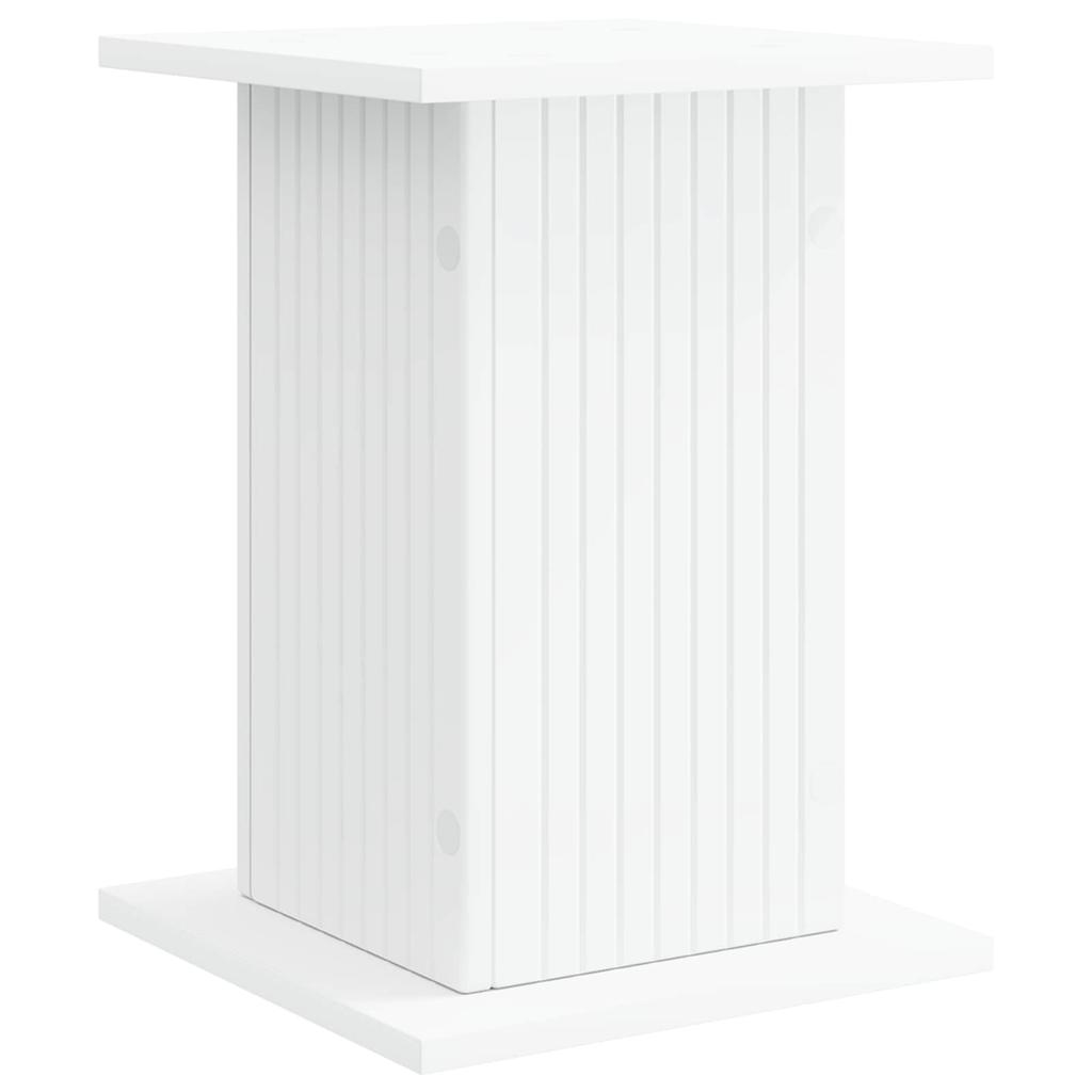 Plant Stand White 30.5 x 30 x 43 cm Engineered Wood