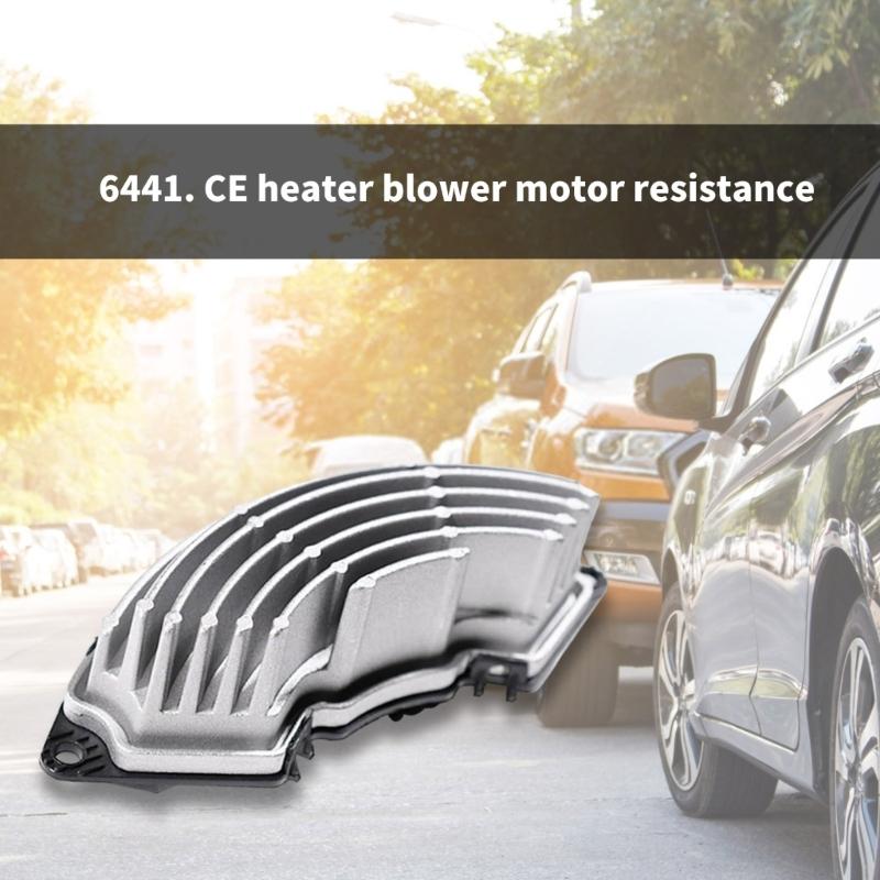 Metal Heater Fan Motor Resistor Heating Blower Motor Resistor Efficient Heater Blower Resistor 6441CE for Vehicles