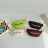 Trendy And Stylish Kids Canvas Waist Bag For Boys And Girls With Alphabet Design In Modern Colors
