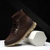 2024 New Men's High Top Knitted Fashion and Trendy Casual Shoes Spring and Autumn Outdoor Breathable Running and Sports Shoes