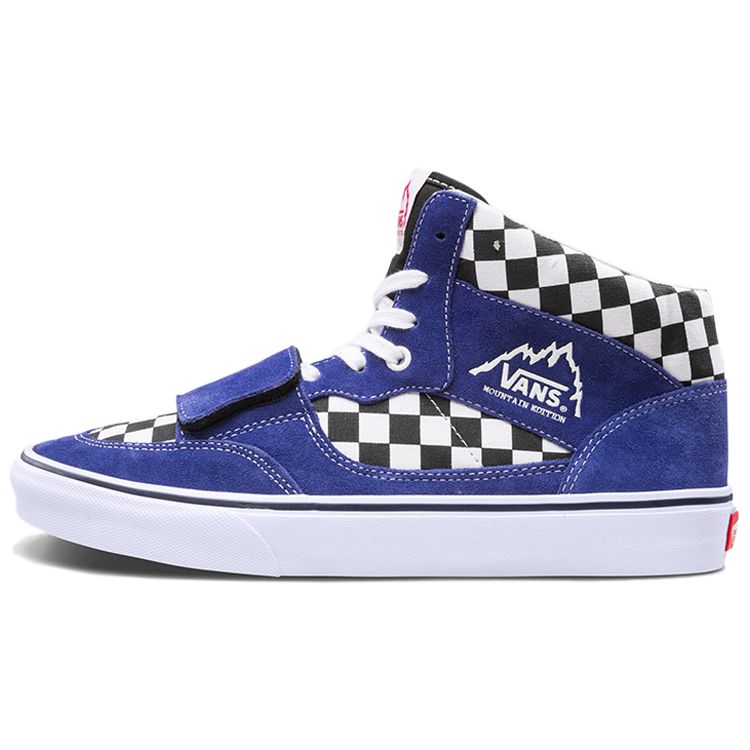 

Синие черные кроссовки унисекс в шахматную клетку Vans Mountain Edition VN0A3TKGU9H