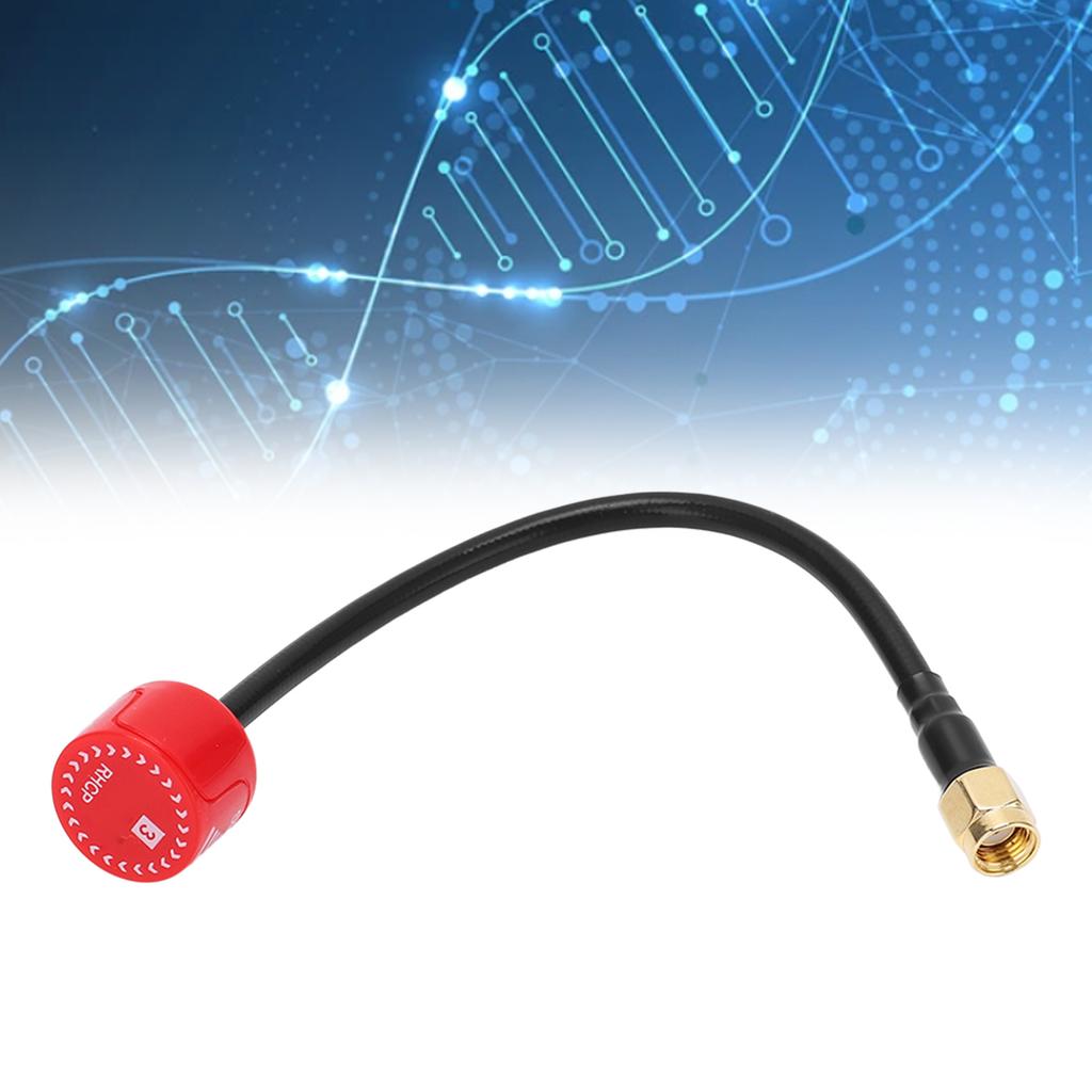 5.8GHz   Drone   155mm 2.5 Dbi   with Inner Hole RPSMA for RC   Machine(Red )