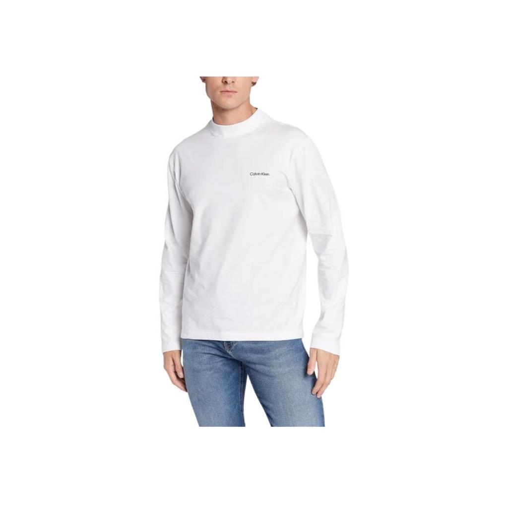 Calvin Klein Letter Logo Long Sleeve T-Shirt Men Tops K10K110179-YAF