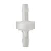 1PCS 3mm To 12mm Plastic White Check Valve Way Non-return Valve Oil Gas Water Air Prevents-Fuel From Returning Back Replacement