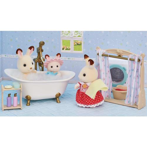 Sylvanian Families Furniture [Bath/Shower Set] Ka-628 ST Mark Certification For Ages 3 and Up Toy Dollhouse Sylvanian Families EPOCH