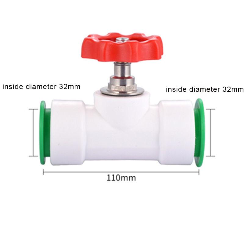 1pcs PVC Pipe  No Soldering Socket Ball Valve Coupler Adapter Watering Connectors Garden Irrigation Aquarium Fish Tank Joint