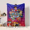 1pc Paw Patrol Characters Soft & Warm Flannel Blanket, Multi-Purpose Throw Blanket for Couch, Sofa, Office, Bed, Camping, Travel 122