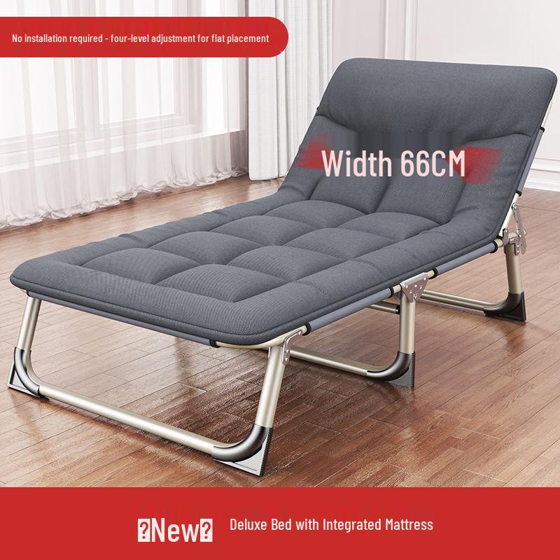 Portable Folding Recliner Bed for Office, Home, or Camping
