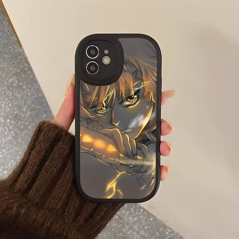 

Чехол для телефона с изображением японского аниме-мультфильма «Убийца демонов», жесткий кожаный чехол для iPhone 13, 12, Mini, 11, 14, Pro, Max, Xs, X, Xr, 7, 8, Plus, 6, 6s, Se iphone13pro