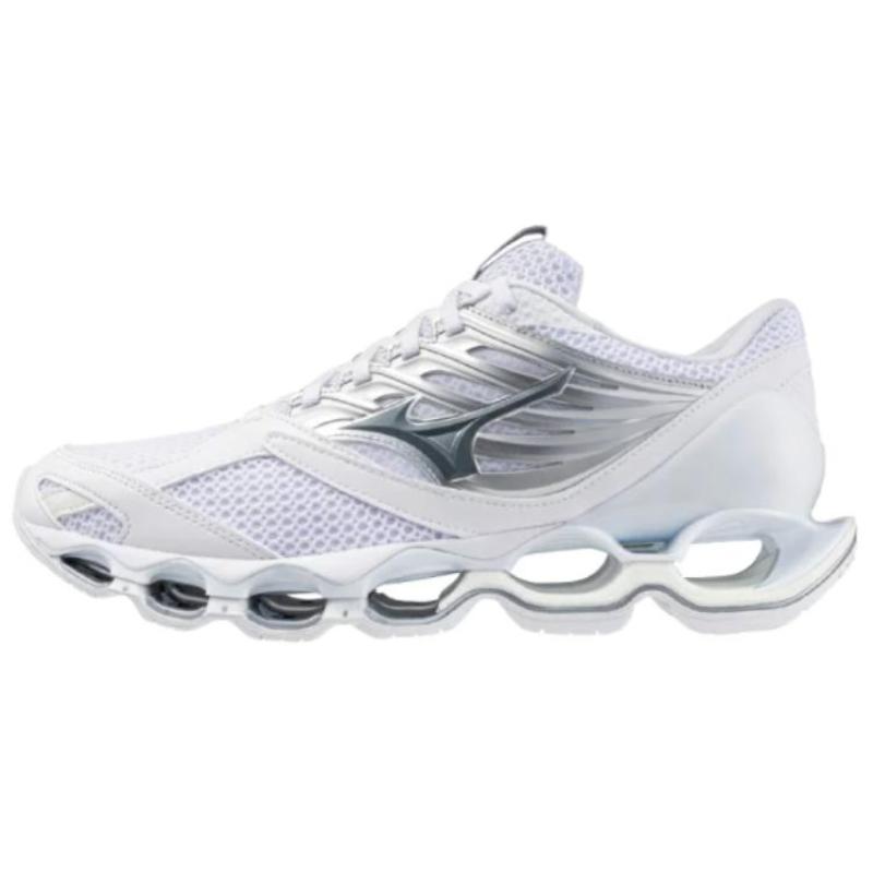 Mizuno Кроссовки Wave Prophecy 13 S  Белый/Серебристый  J1GC248331 41