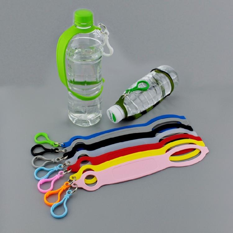 Silicone Water Bottle Belt Holder Hook Clip Camping Safety Clasps Buckle Bands