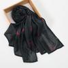 Ins Style Printed Thin Gauze Scarf Personalized All-match Sunscreen Large Shawl Long Women's Headscarf