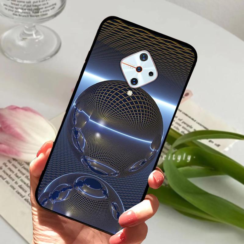 For Vivo V17 Case Cover S1 Pro Silicone Soft Painted Phone Case for VIVO 1920 V17 Russia Case TPU Bumper for vivoV17 V 17 s1Pro