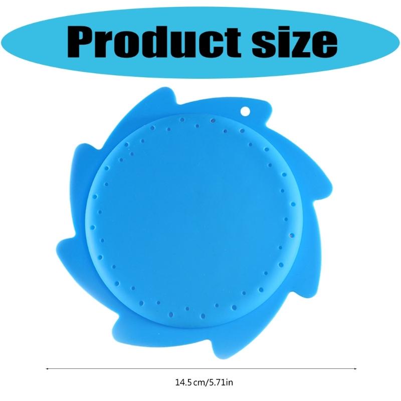 Pack of 3 Water Sprinkling Flying Disc Beach Toy with Soft Silicone Texture Suitable for Kids Water Game