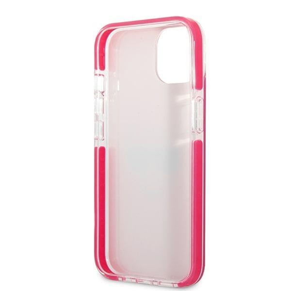 Karl Lagerfeld KLHCP13MTPECPI iPhone 13 / 14 / 15 6.1" Hardcase Fuchsia/fuschia Choupette Head