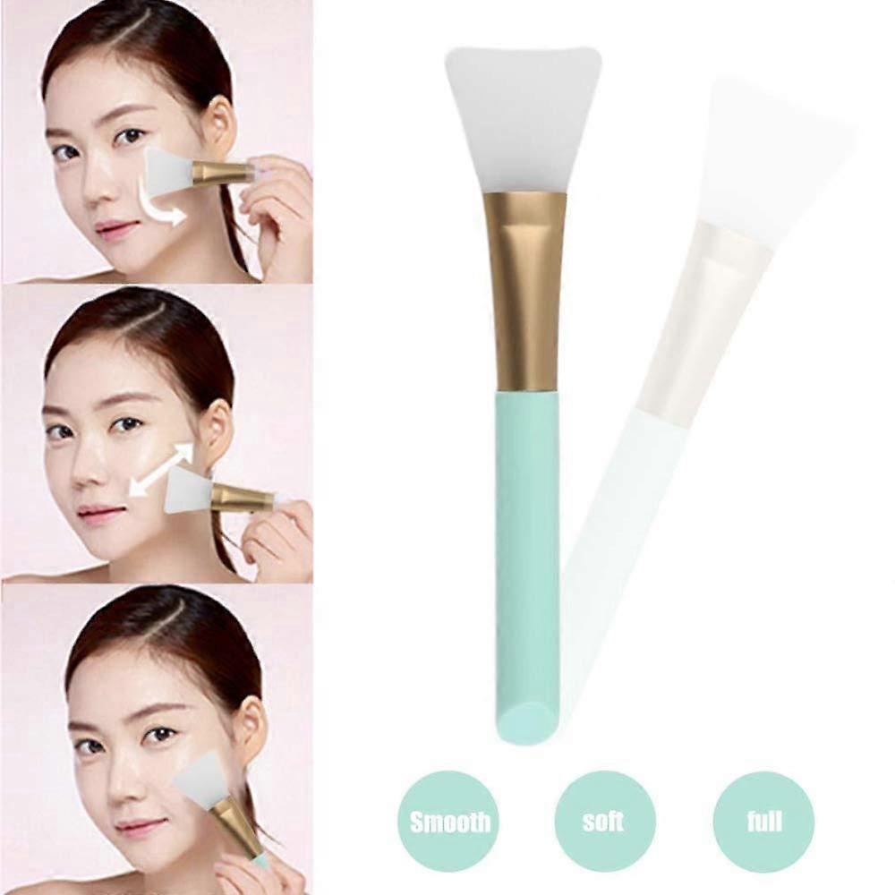 Face Mask Brush,Hairless Silicone Cosmetic Scrapers, Facial Applicator Brushes Cosmetic Brush Mud Mask Brush DIY