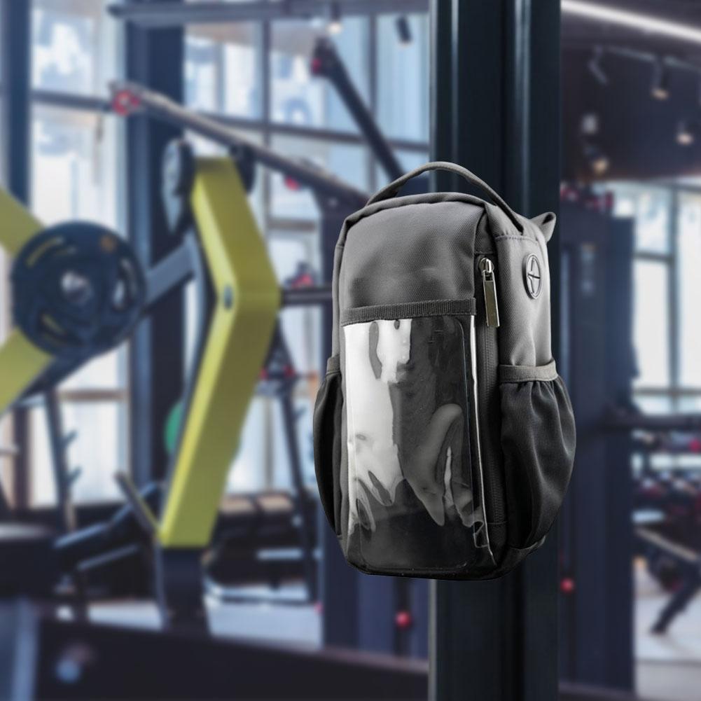 Magnetyczna Torba na Siłownię z Uchwytem na Butelkę Kieszeń na Klatkę Piersiową z Uchwytem na Butelkę W/ Uchwyt na Butelkę do Podróży Sportu Pracy Fitness
