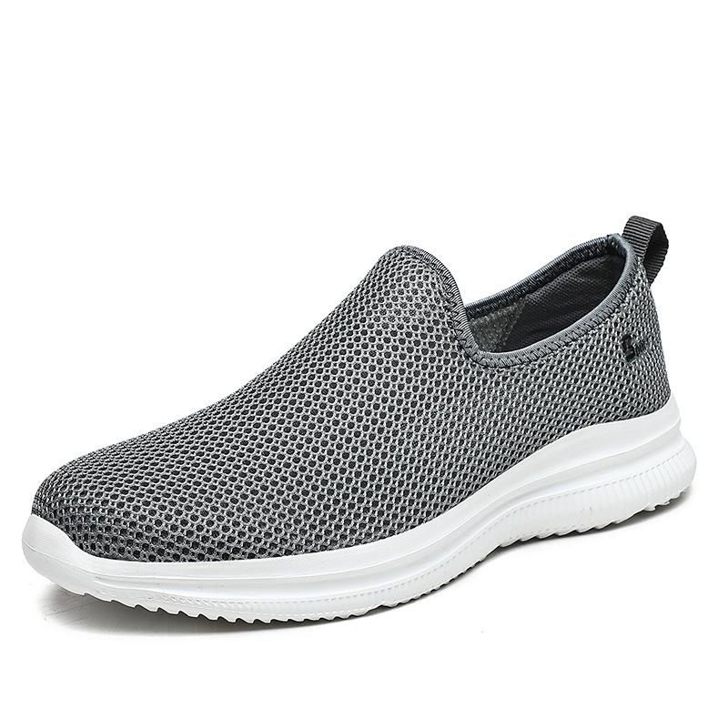 

New breathable couple breathable mesh men s casual mesh shoes light lazy mesh shoes men s single shoes 47