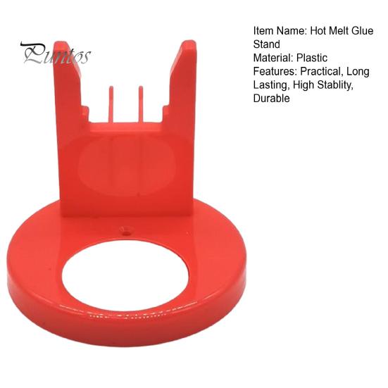 Hot Melt Glue Stand Storage Holder Non-Slip Base Design High Stability Portable Hot Melt Glue Organizer