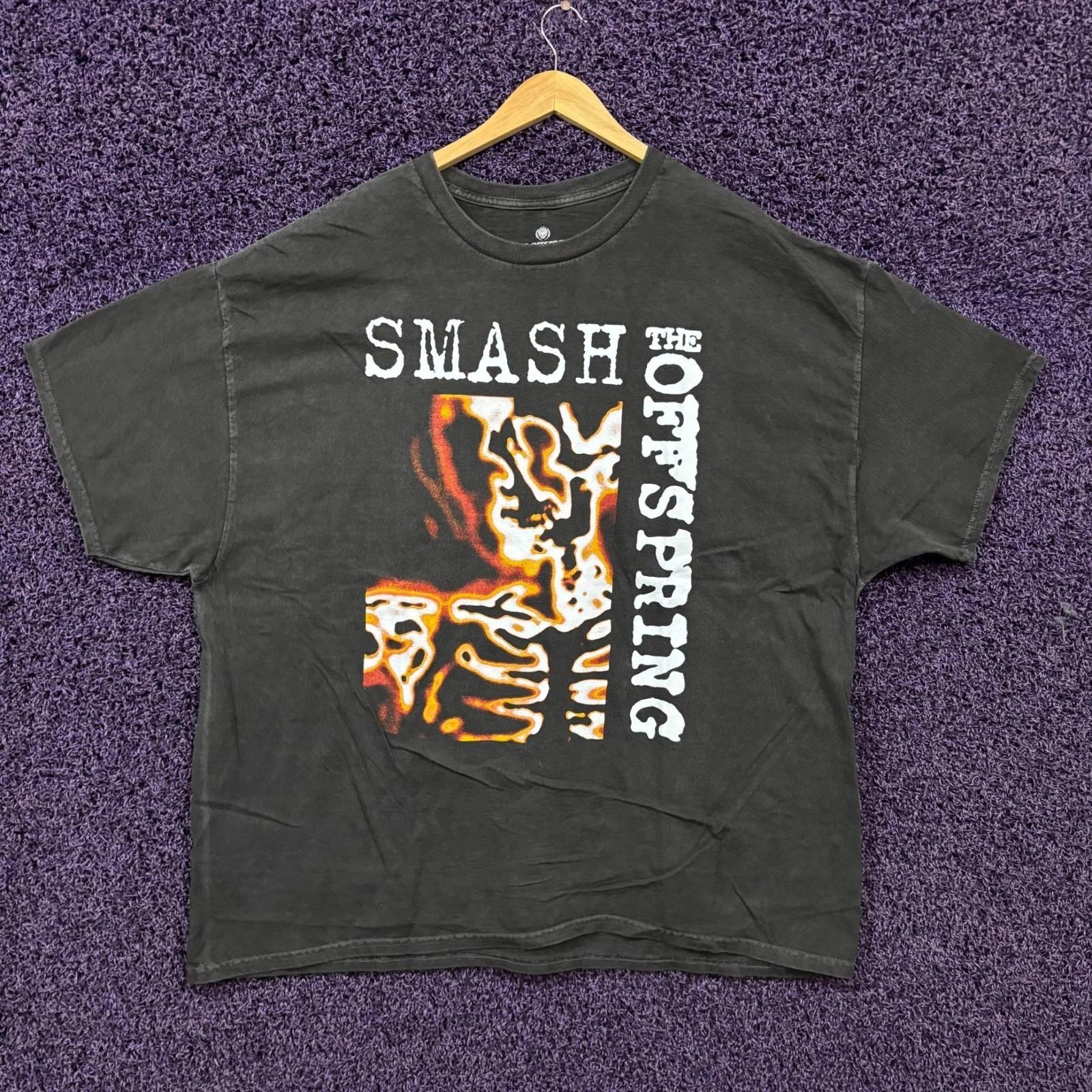Оверсайз футболка The Offspring Smash Skeleton Размер Extra Large 3XL
