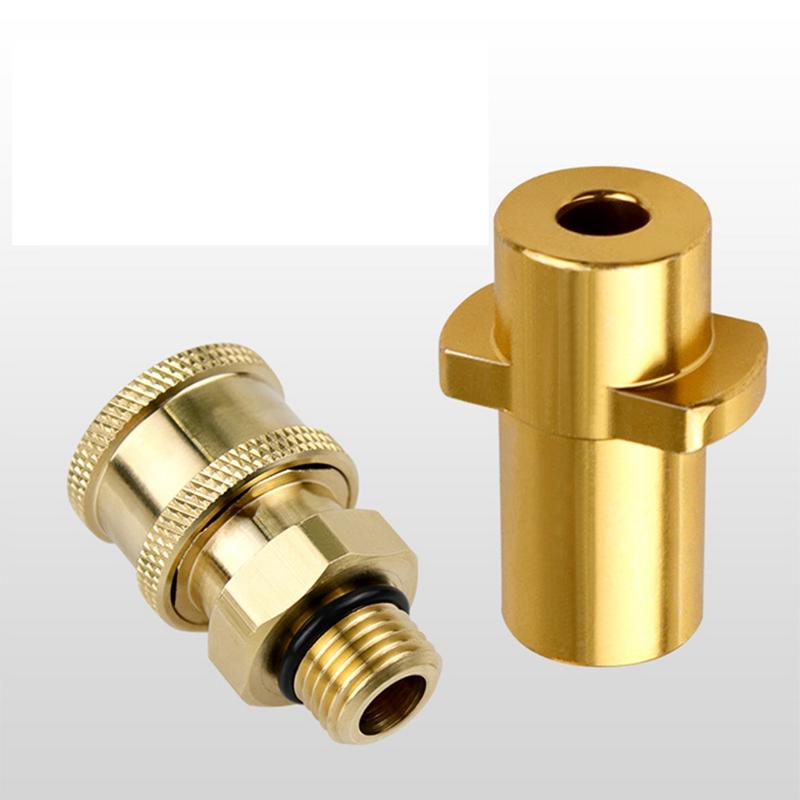 High Pressure Cleaning Machine Adapter 1/4 Quick Connect Joint Connector Joint For Cleaning Machine Conversion Connector Joint