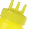 3 Holes Sauce Squeeze Bottle Condiment Dispenser Container Salad Dressing Seasoning Ketchup Mustard Storage Jar Kitchen Tools