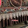 Rutschfester Chenille Sofabezug Europäischer Luxus Jacquard Couchkissen Wohnzimmer Ganzjahres Universal Überwurf Heimdekoration