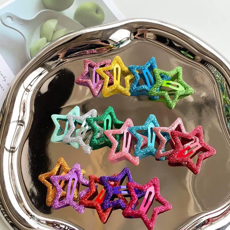 Five-Pointed Star Hair Clip: Cute BB Hairpin for Women and Children