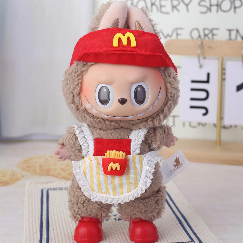 Labubu Baby Clothing Is Compatible with First, Second, and Third Generation 17cm Labubu Dolls