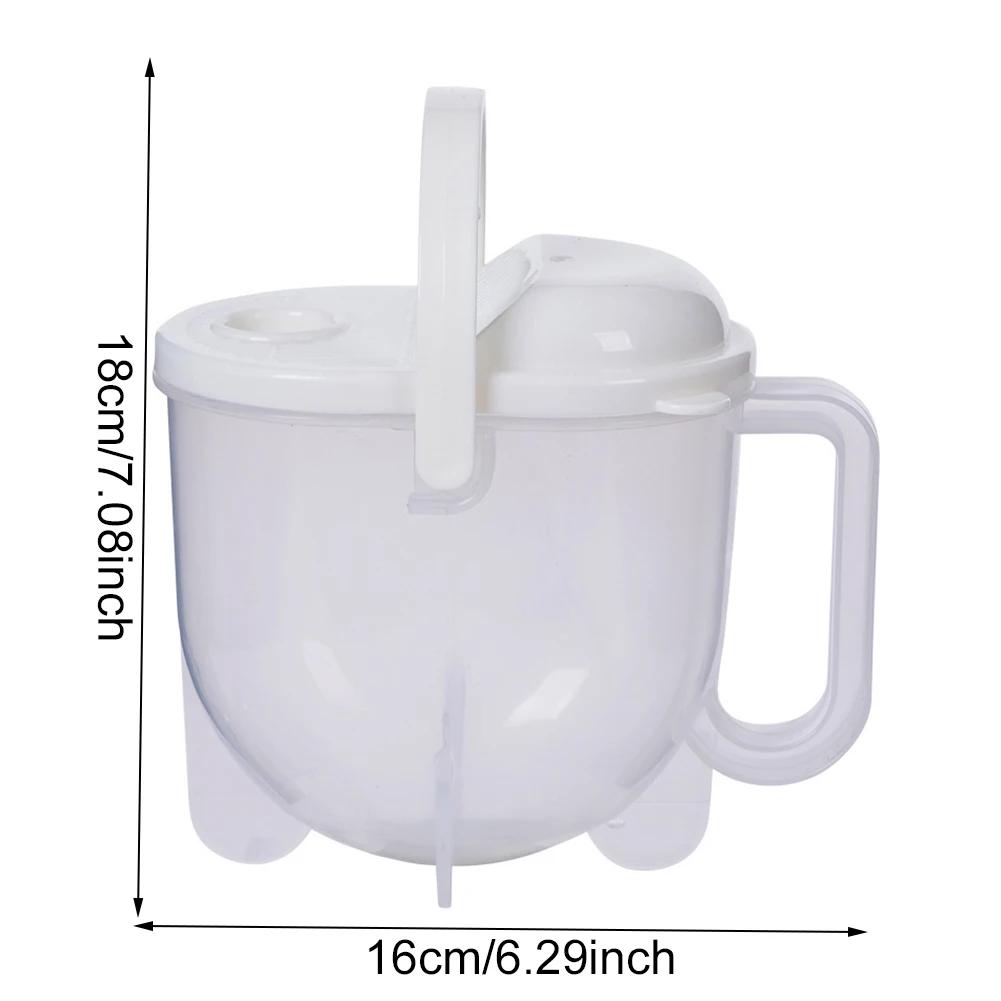 Neues Kreatives Heimküchen-Reiswasch-Gadget mit Griff Lazy Hand Care Sieb Kunststoff Waschfilter für Gemüse Reiswaschen