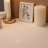 Acrylic Welcome Sign Stand Set for Wedding Reception Entrance Decoration Clear Minimalist Tabletop Display Event Party
