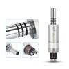 Dental Low Speed Handpiece Press Button Contra Angle 1:1 E-type 4 Holes Air Motor With Internal Water Cooling System